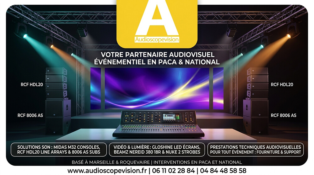 écran LED extérieur événement PACA